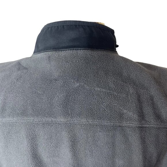 Greg Norman Tasso Elba Golf Vest Mens Medium Gray Fleece Zip - Picture 3 of 10